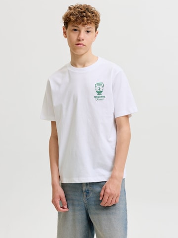 T-Shirt Jack & Jones Junior en blanc
