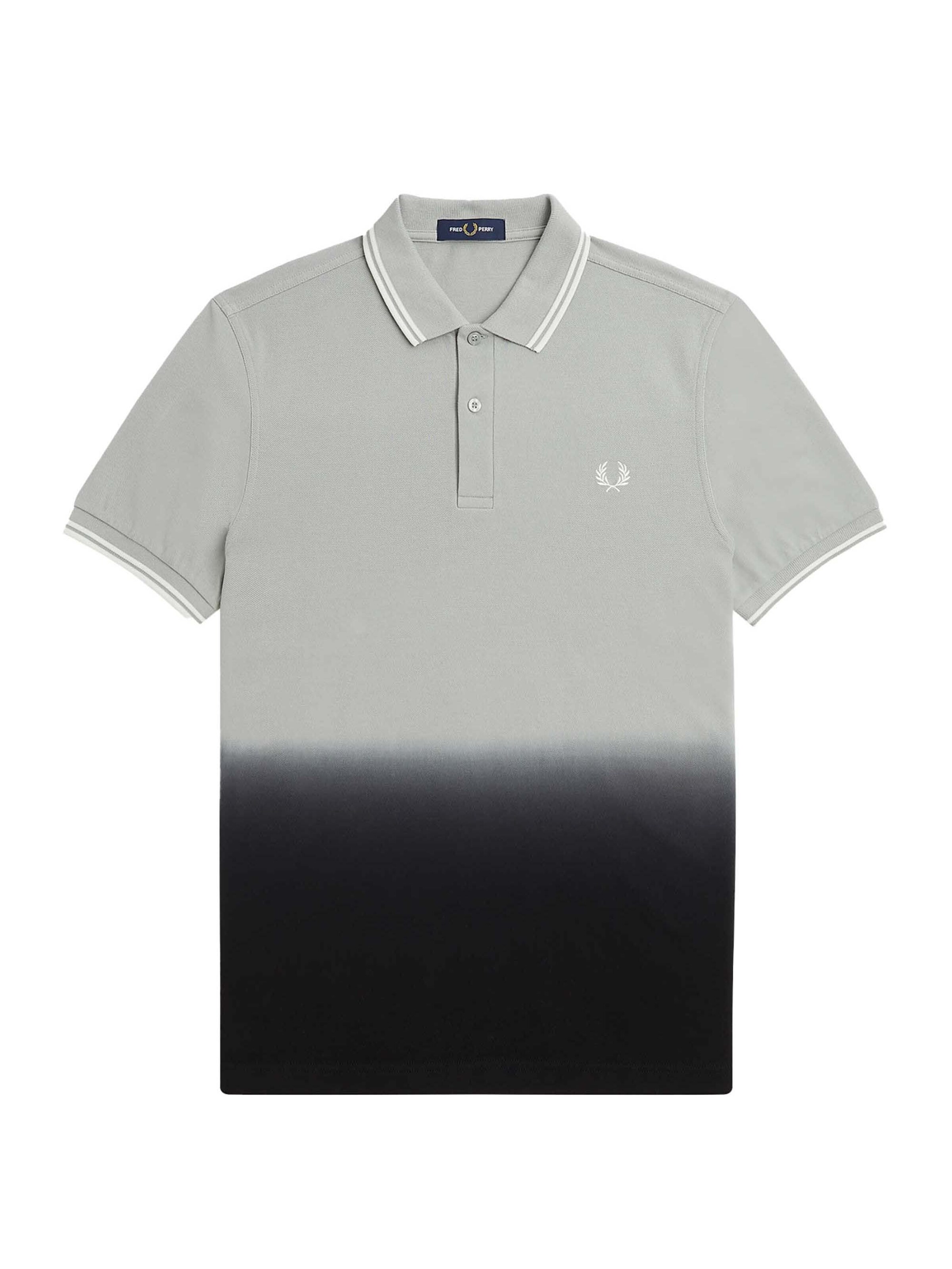 Fred Perry Shirt in Grijs: voorkant