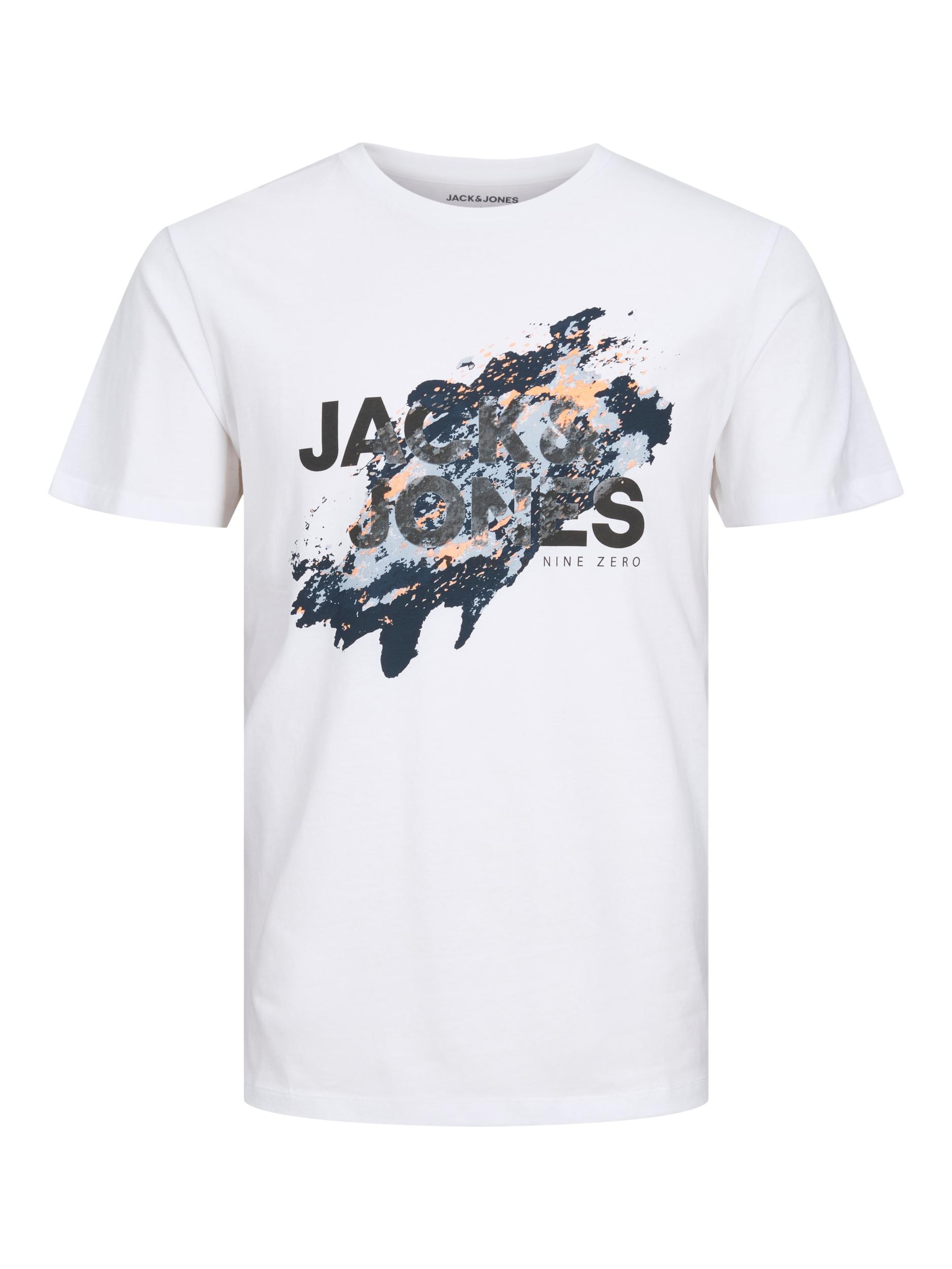 JACK & JONES Shirt 'Nelson' in White: front