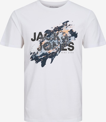 JACK & JONES Shirt 'Nelson' in White: front