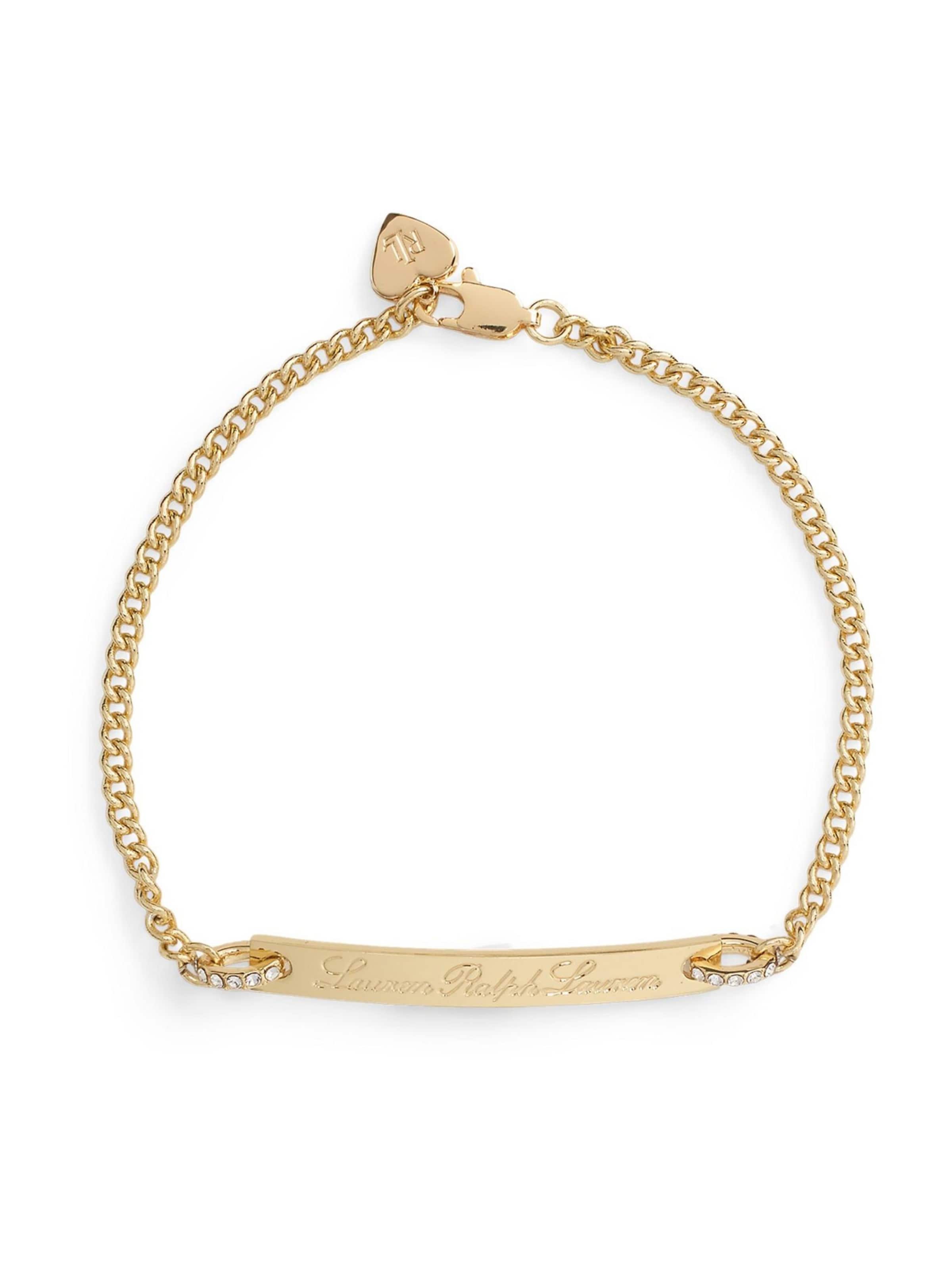 Lauren Ralph Lauren - Pulseira em ouro: frente