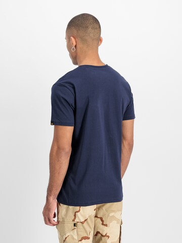 T-Shirt ALPHA INDUSTRIES en bleu