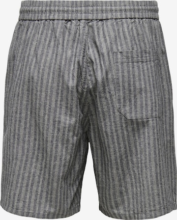 Only & Sons Regular Панталон 'Tel' в сиво