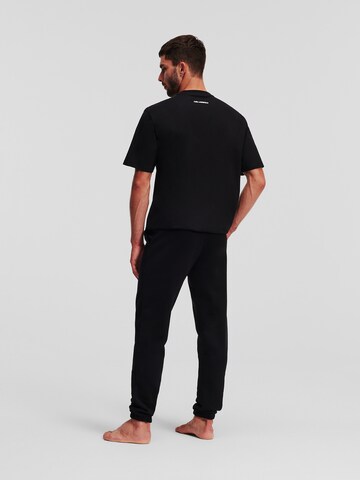 Karl Lagerfeld Regular Trousers in Black