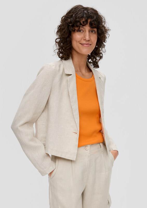 s.Oliver Blazer in Beige