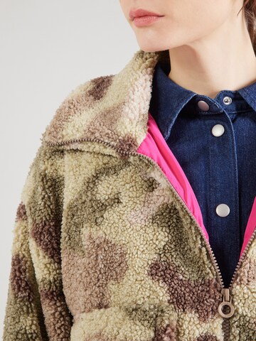 ONLY Fleece Jacket 'ONLSOL' in Brown