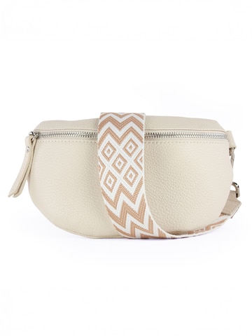 lePelou - Riñonera 'THEA small' en beige: frente