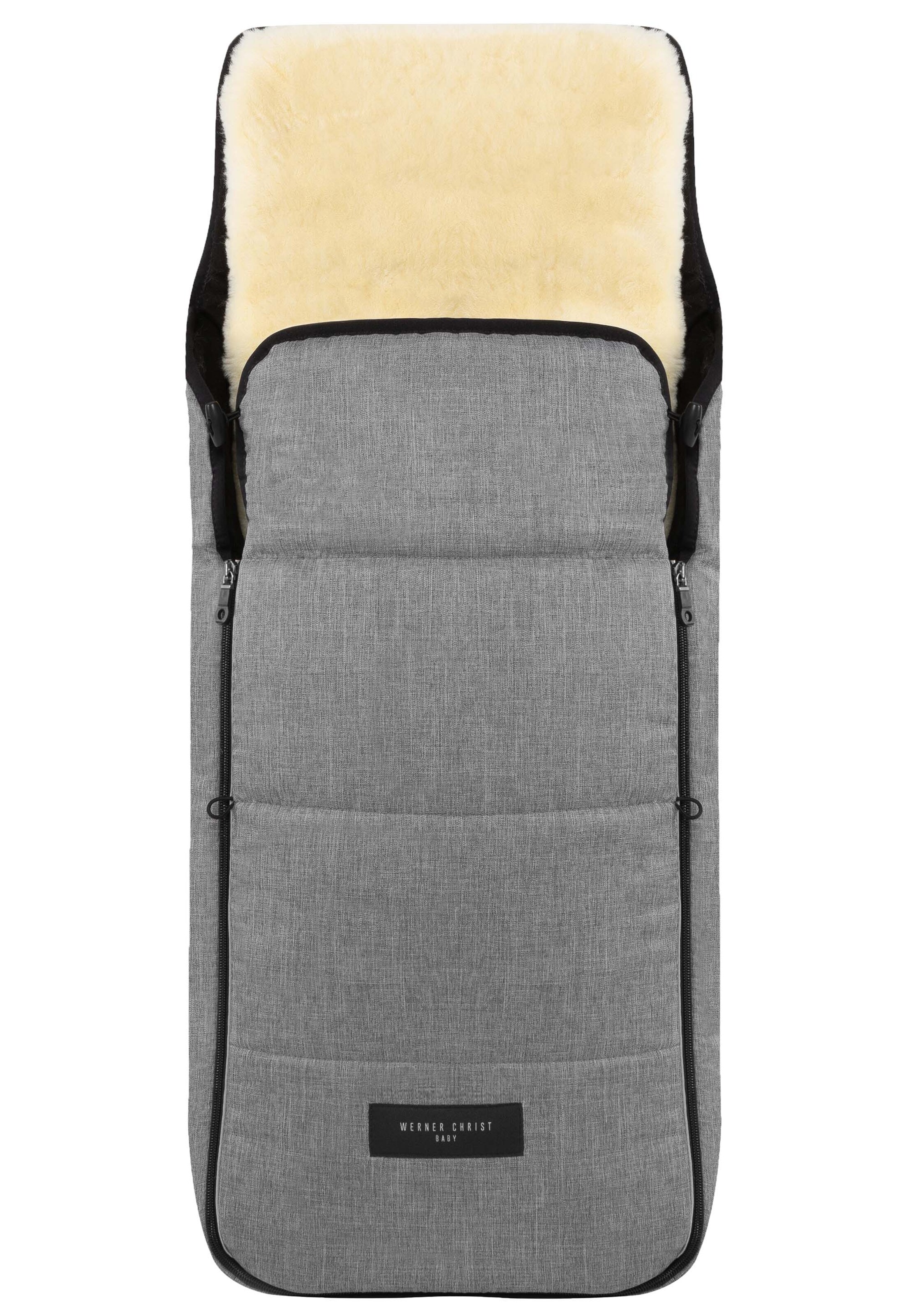 Werner Christ Baby Kinderwagen accessoires 'CORTINA' in Grijs: voorkant