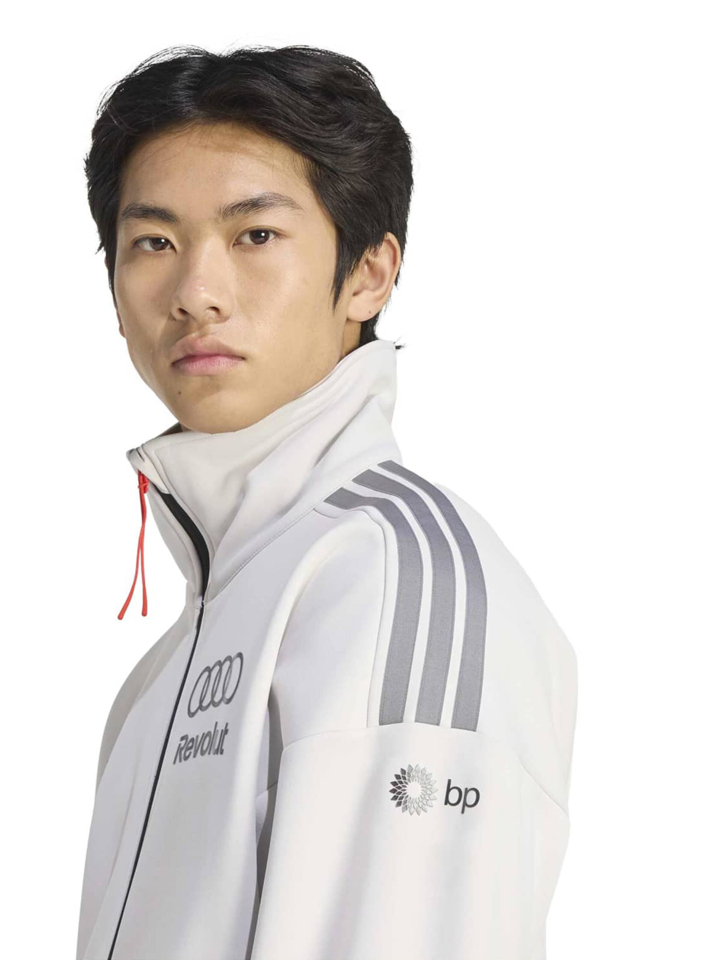 ADIDAS PERFORMANCE - Chaqueta de chándal 'Audi Formula One Team Engineers And Marketing' en blanco