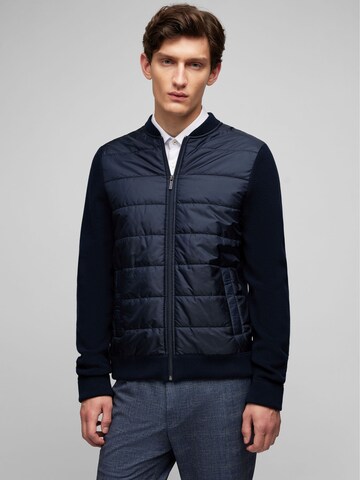 HECHTER PARIS Between-Season Jacket in Blue: front