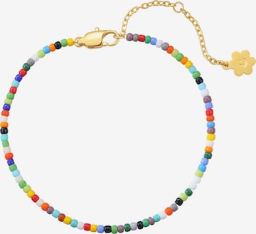 Bracelet Hey Happiness en or : devant