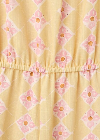 MANGO KIDS Overall 'Ceramic' in Gelb