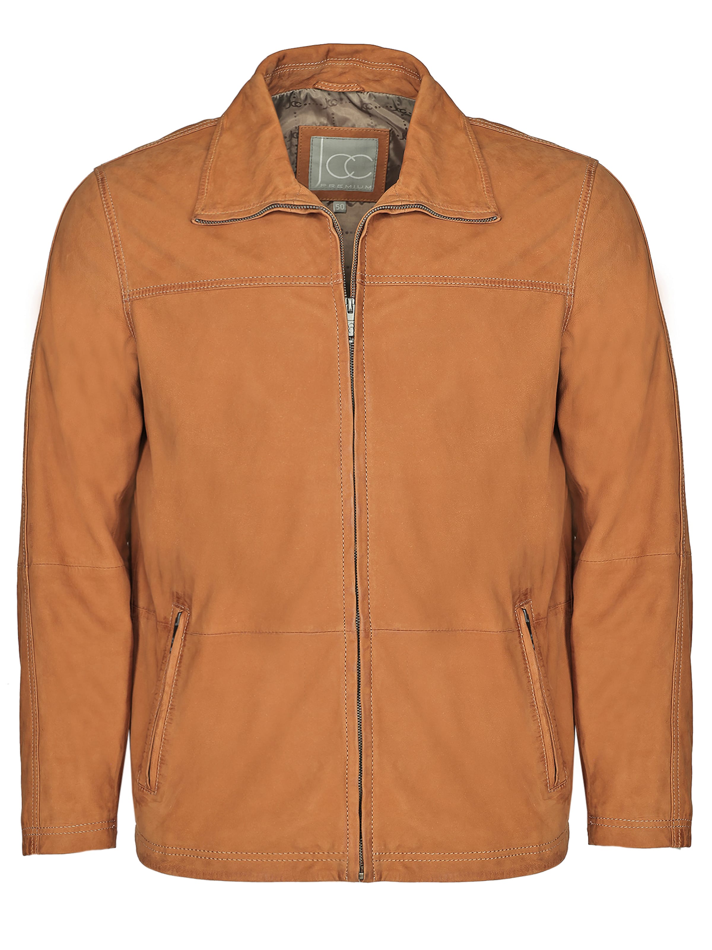 JCC Tussenjas in Bruin: voorkant