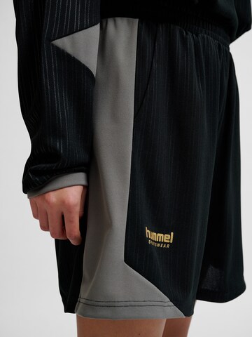 Loosefit Pantalon de sport Hummel en noir