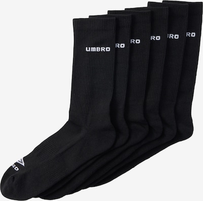 UMBRO Čarape u crna / bijela, Pregled proizvoda