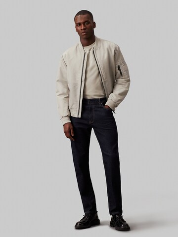 Calvin Klein Between-Season Jacket in Beige