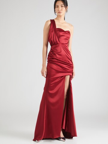 Robe de soirée Unique en rouge