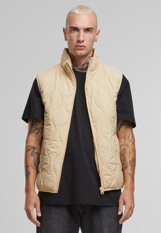 Urban Classics Väst i beige: framsida