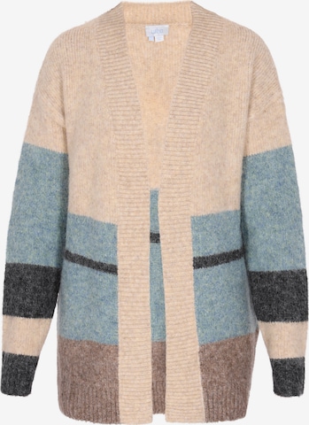 usha BLUE LABELKardigan - bež boja: prednji dio