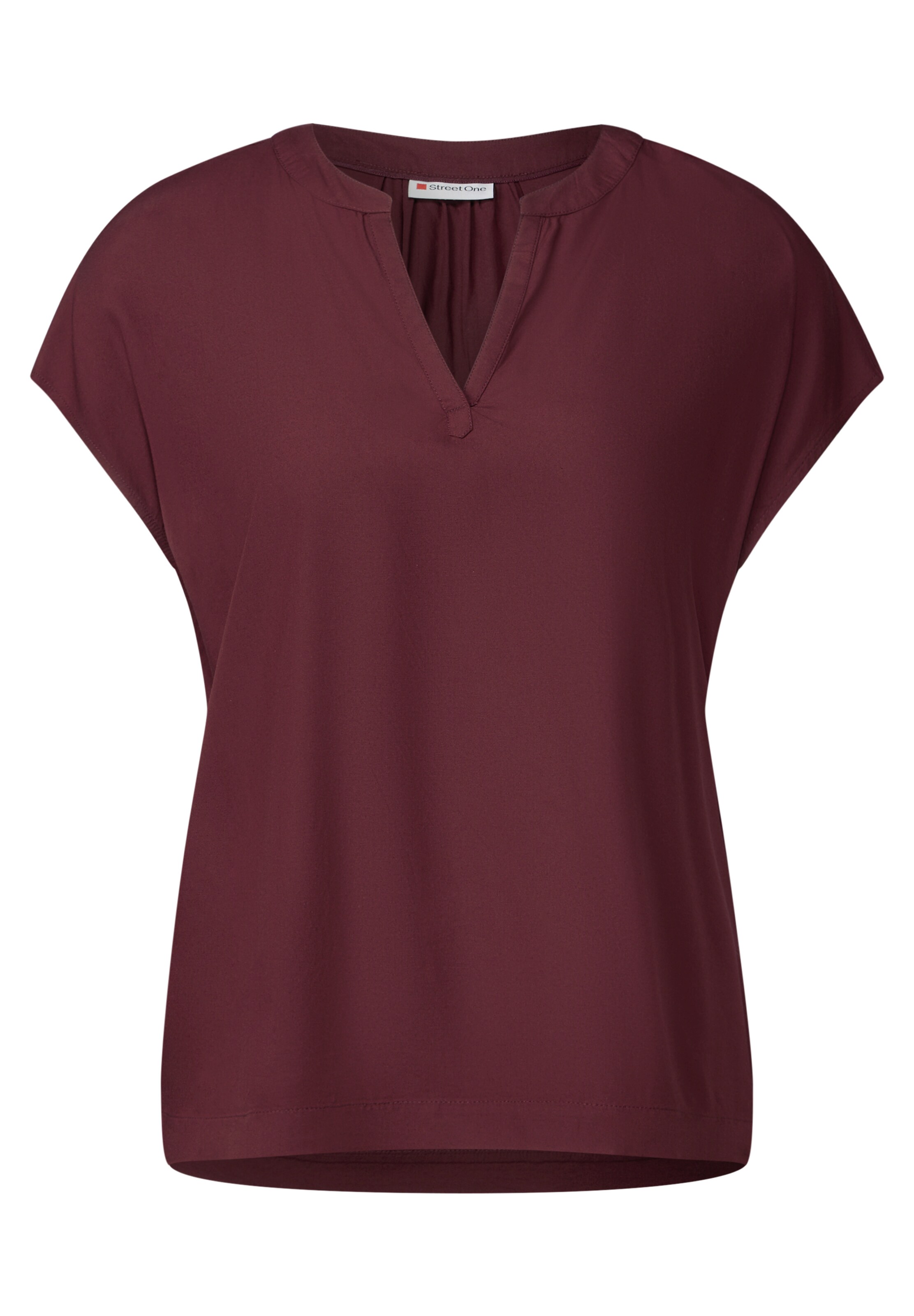 STREET ONE Bluse in Rot: Vorderseite