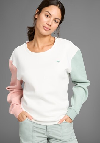 KangaROOS Sweatshirt in White