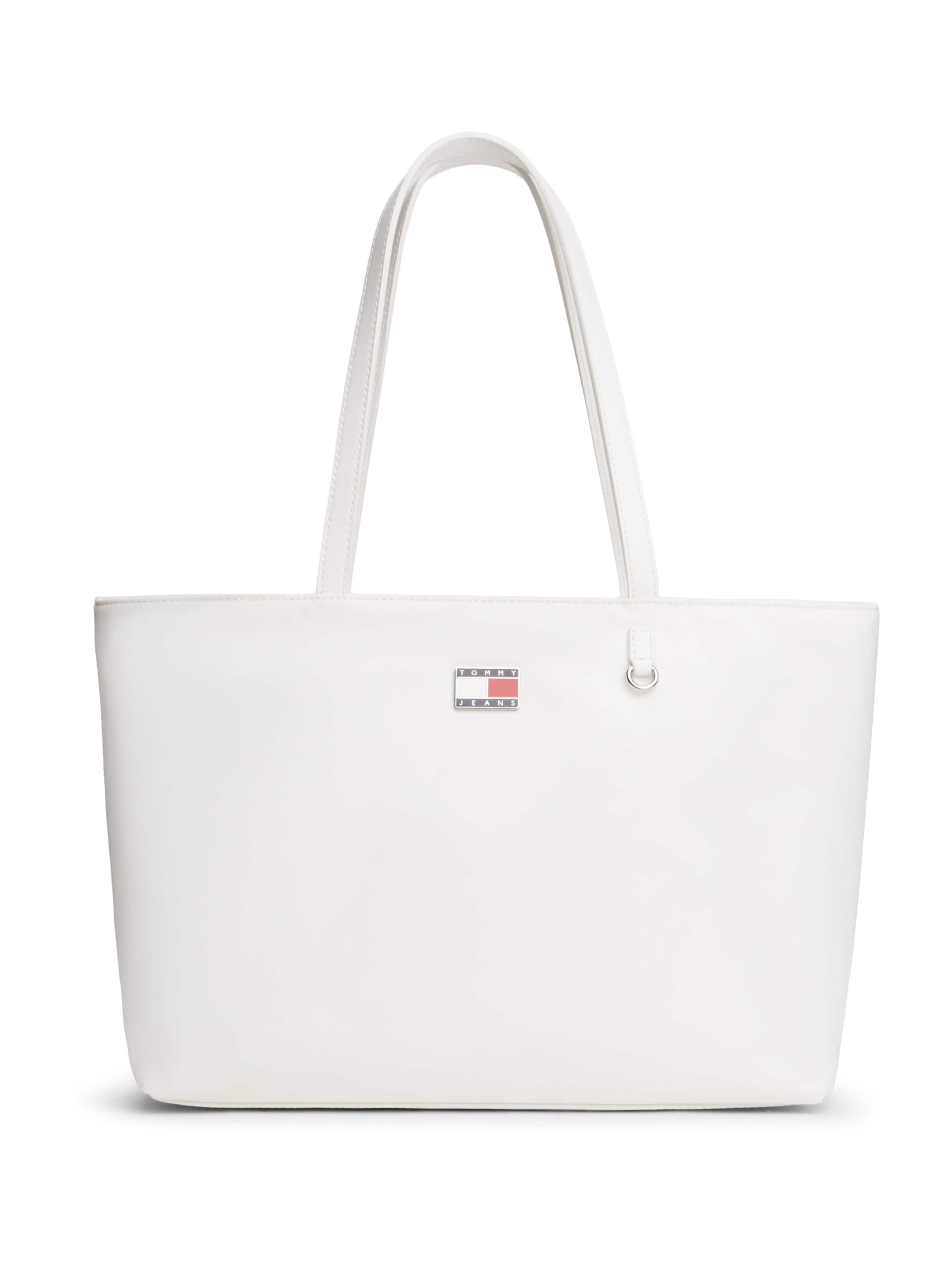 Cabas 'VALENTINES' Tommy Jeans en blanc : devant