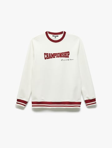 Koton Sweatshirt in White: front