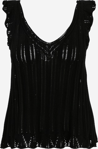 Tops en tricot 'LUNI' Only Tall en noir : devant