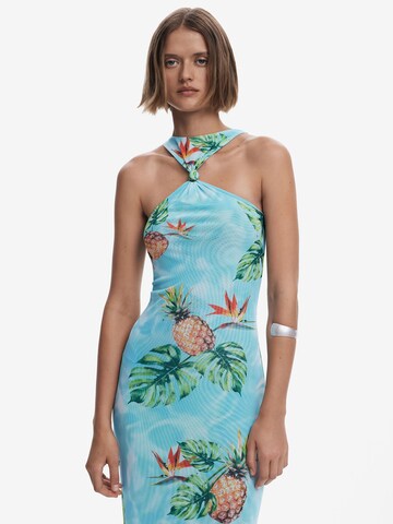 Desigual - Vestido de playa en azul