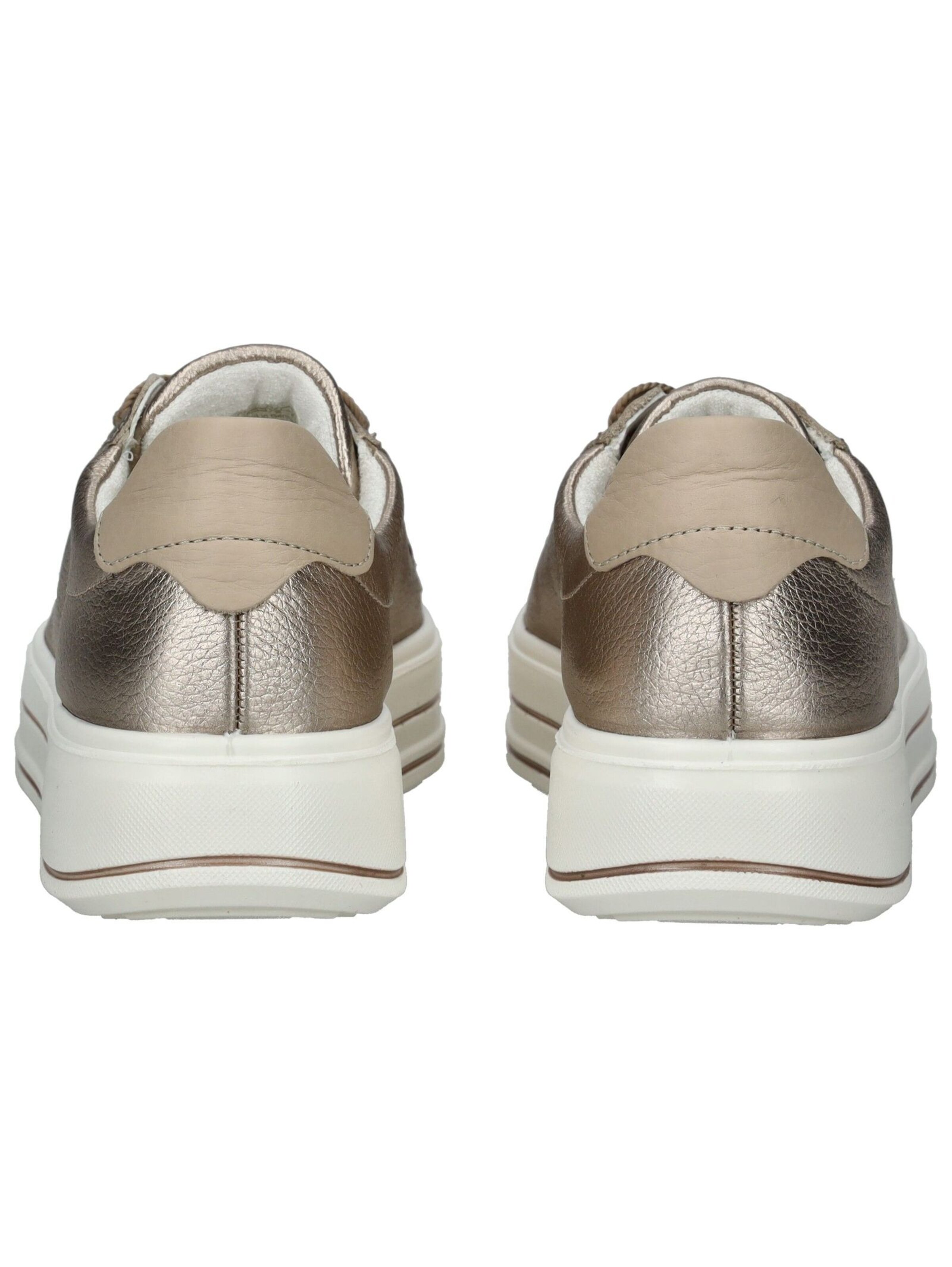 Baskets basses ARA en or