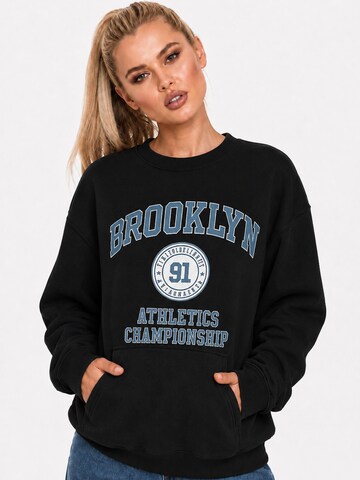 Worldclassca Sweater 'Brooklyn' in Black: front