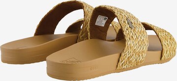 REEF Slipper ' Cushion Vista Braid ' in Beige