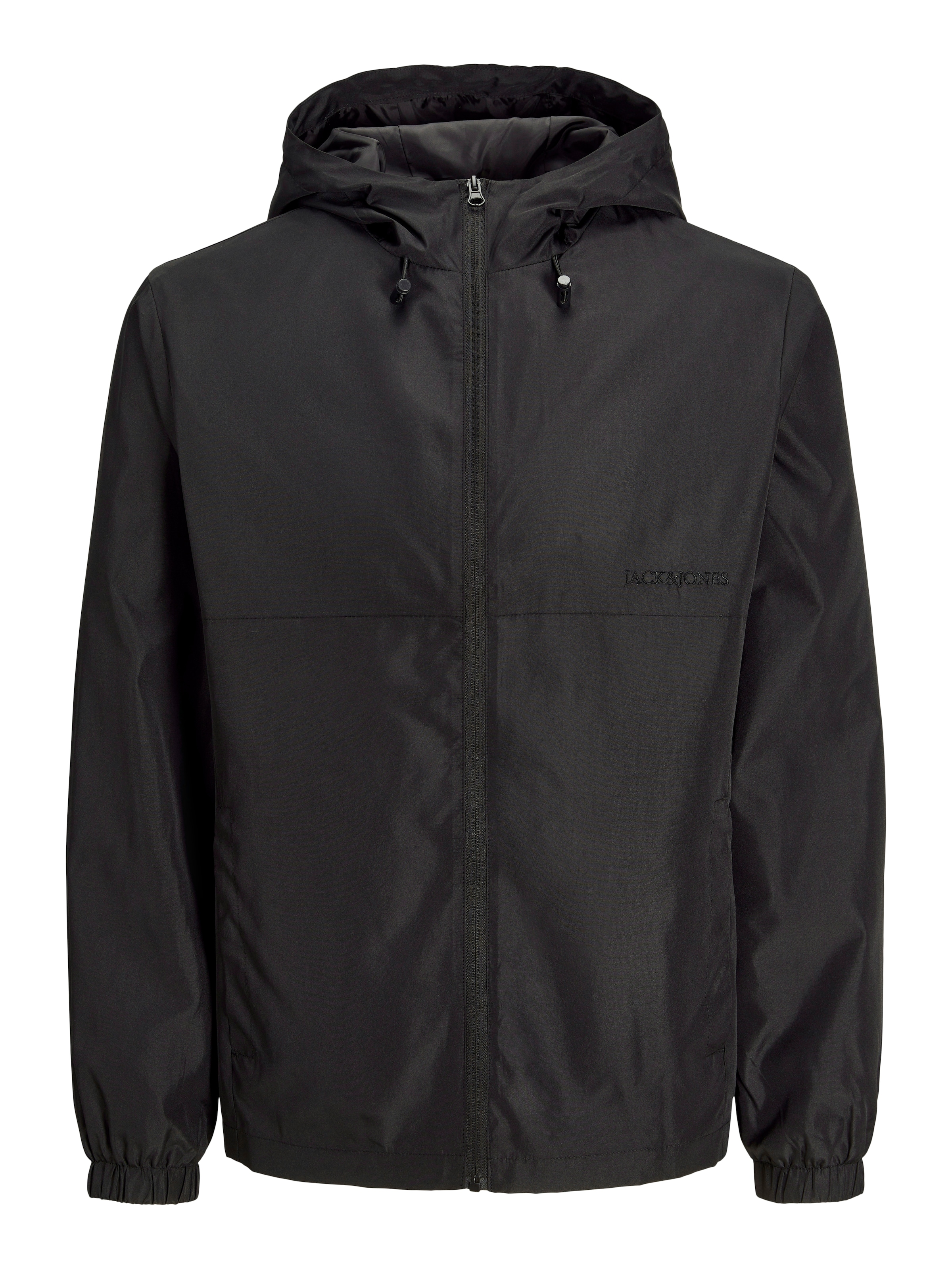 JACK & JONESPrijelazna jakna 'Zack' - crna boja: prednji dio