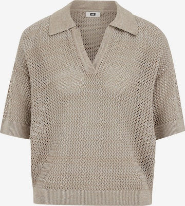 WE Fashion Neulepaita värissä ruskea: etupuoli