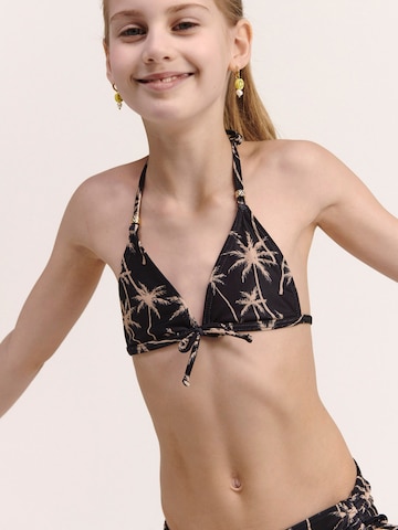 Triangle Bikini 'LIZZY' Shiwi en noir : devant