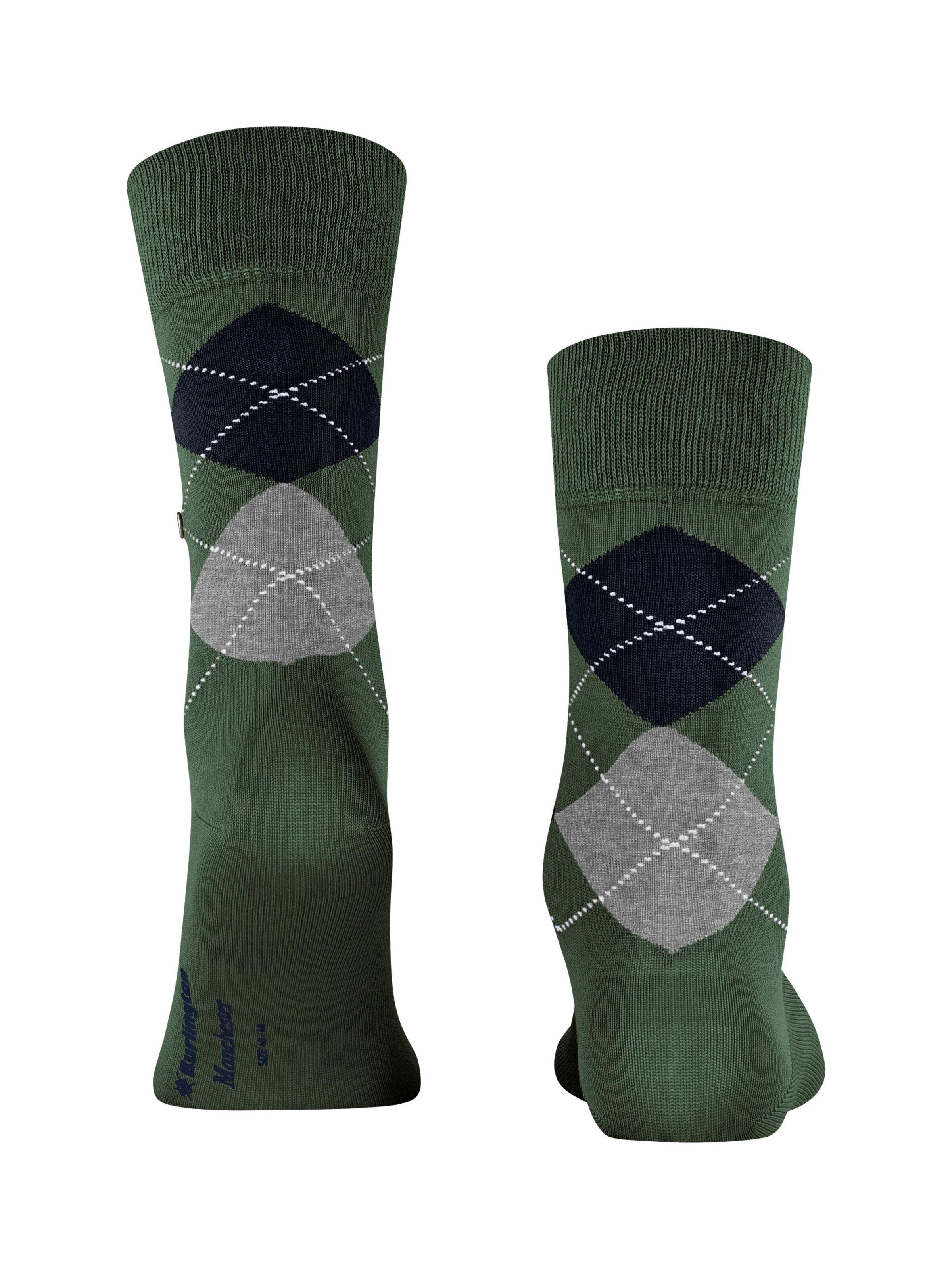 BURLINGTON Socks 'Manchester' in Green