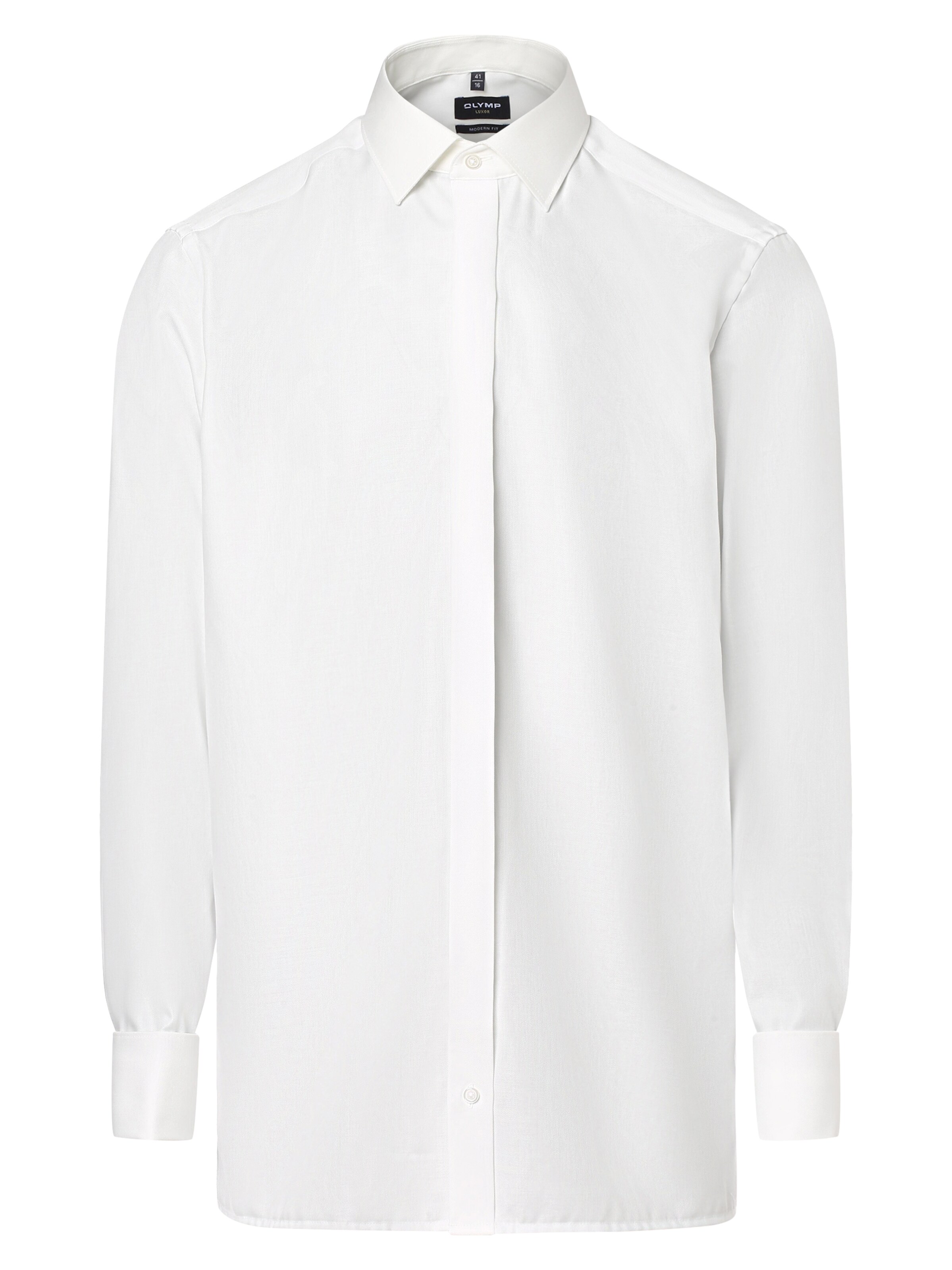 OLYMP Zakelijk overhemd in de kleur Ecru, Productweergave