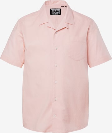 STHUGE Regular fit Button Up Shirt in Pink: front