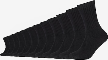 s.Oliver Socken in Schwarz: Vorderseite