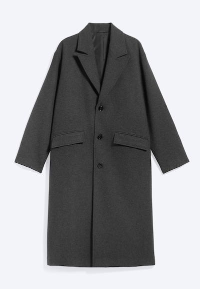 WEEKDAY Between-seasons coat in XS in Dark grey, Item view