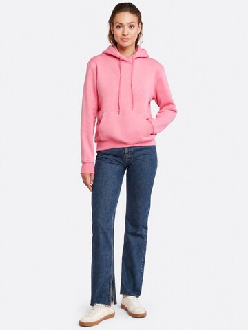 Sweat-shirt Ethiquet en rose