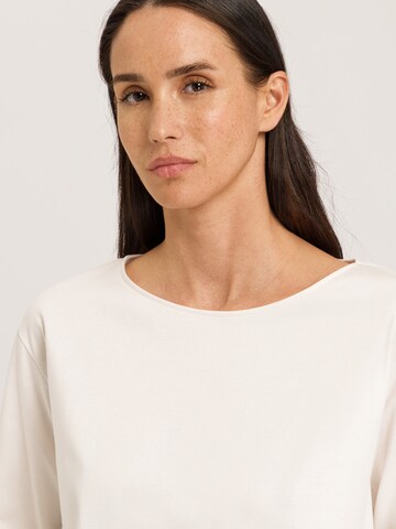 Hanro Pajama Shirt ' Eleni ' in White