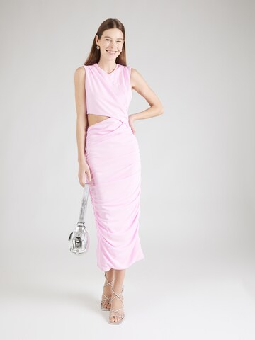 ONLY Платье 'FOX' в Ярко-розовый