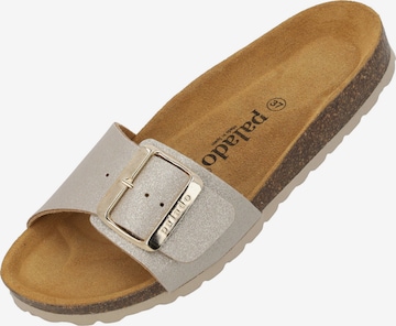 Palado Mules 'Malta EGS Magnolia' in Beige: front
