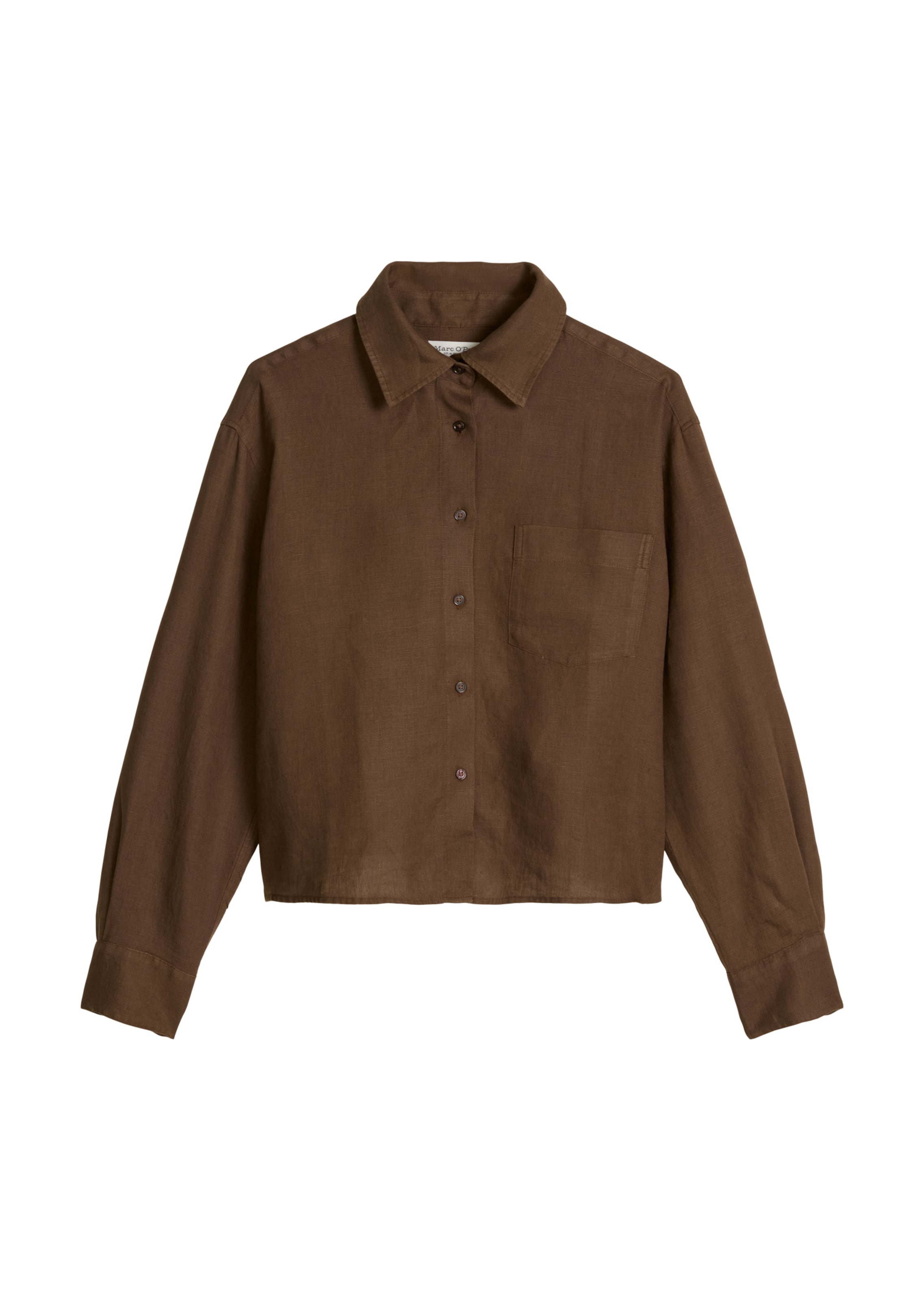 Marc O'Polo Blouse in Brown: front