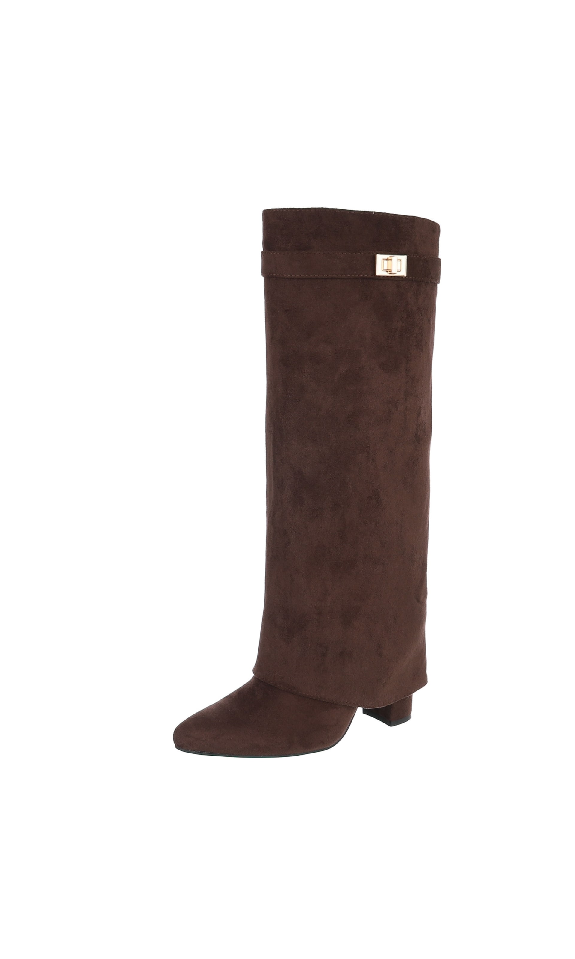 Ital-Design Stiefel in Braun: Vorderseite