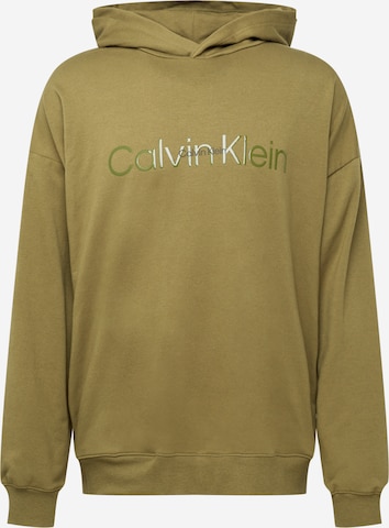 Calvin Klein UnderwearSweater majica - zelena boja: prednji dio