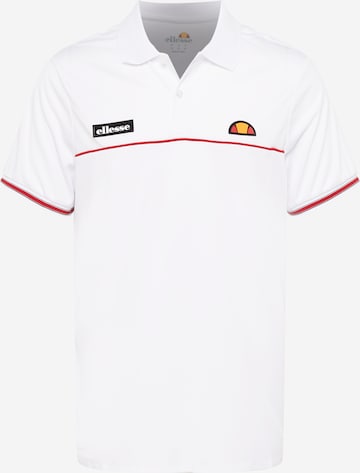 ELLESSETehnička sportska majica 'Lin' - bijela boja: prednji dio