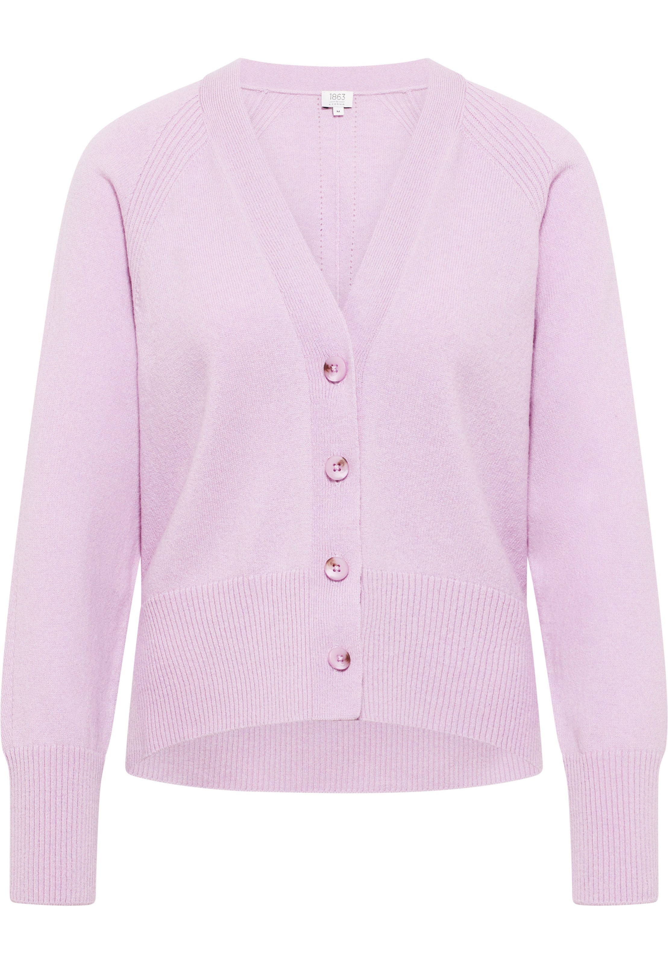 ETERNA Gebreid vest in Lila: voorkant