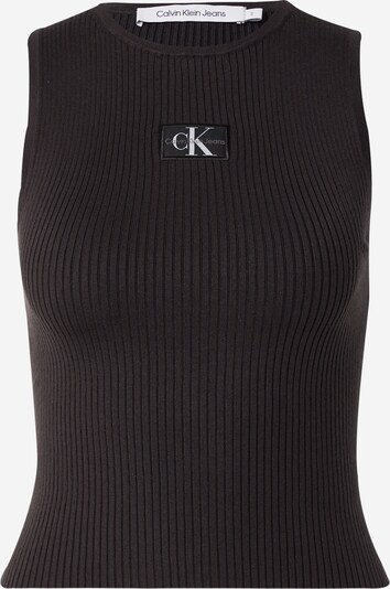 Calvin Klein Jeans Knitted top in Black / White, Item view